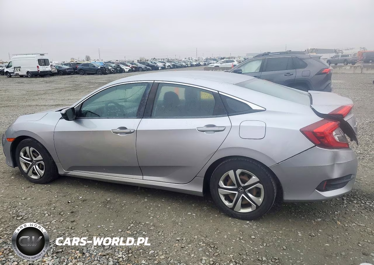 2017 Honda Civic Lx VIN:19XFC2F54HE025020 - 2