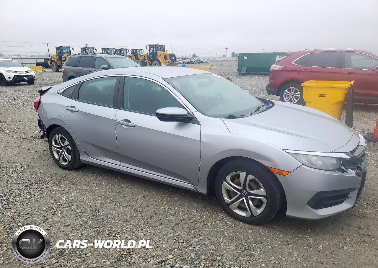 2017 Honda Civic Lx VIN:19XFC2F54HE025020 - 4