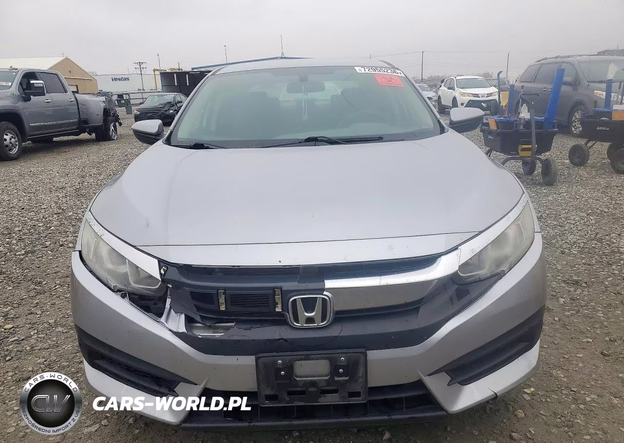 2017 Honda Civic Lx VIN:19XFC2F54HE025020 - 5