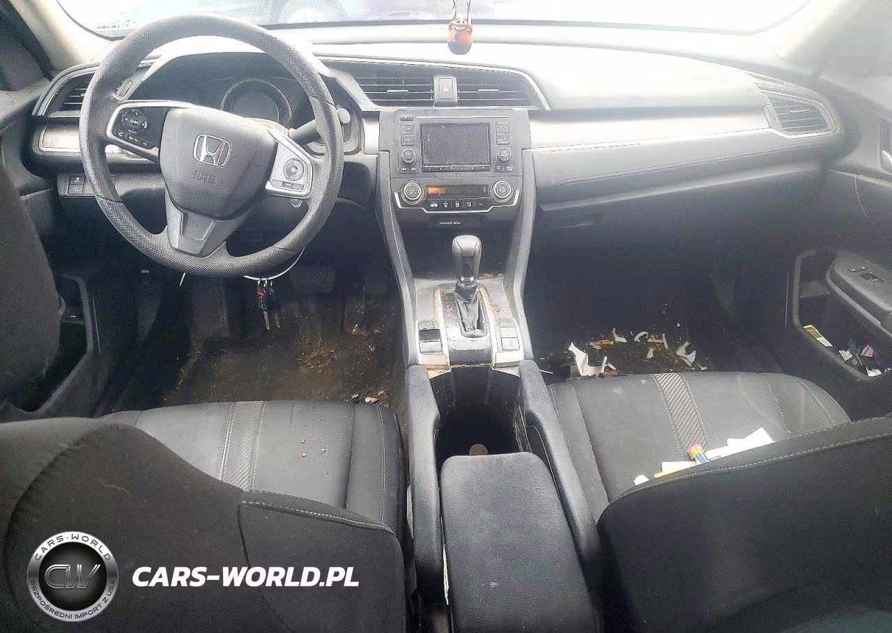 2017 Honda Civic Lx VIN:19XFC2F54HE025020 - 8