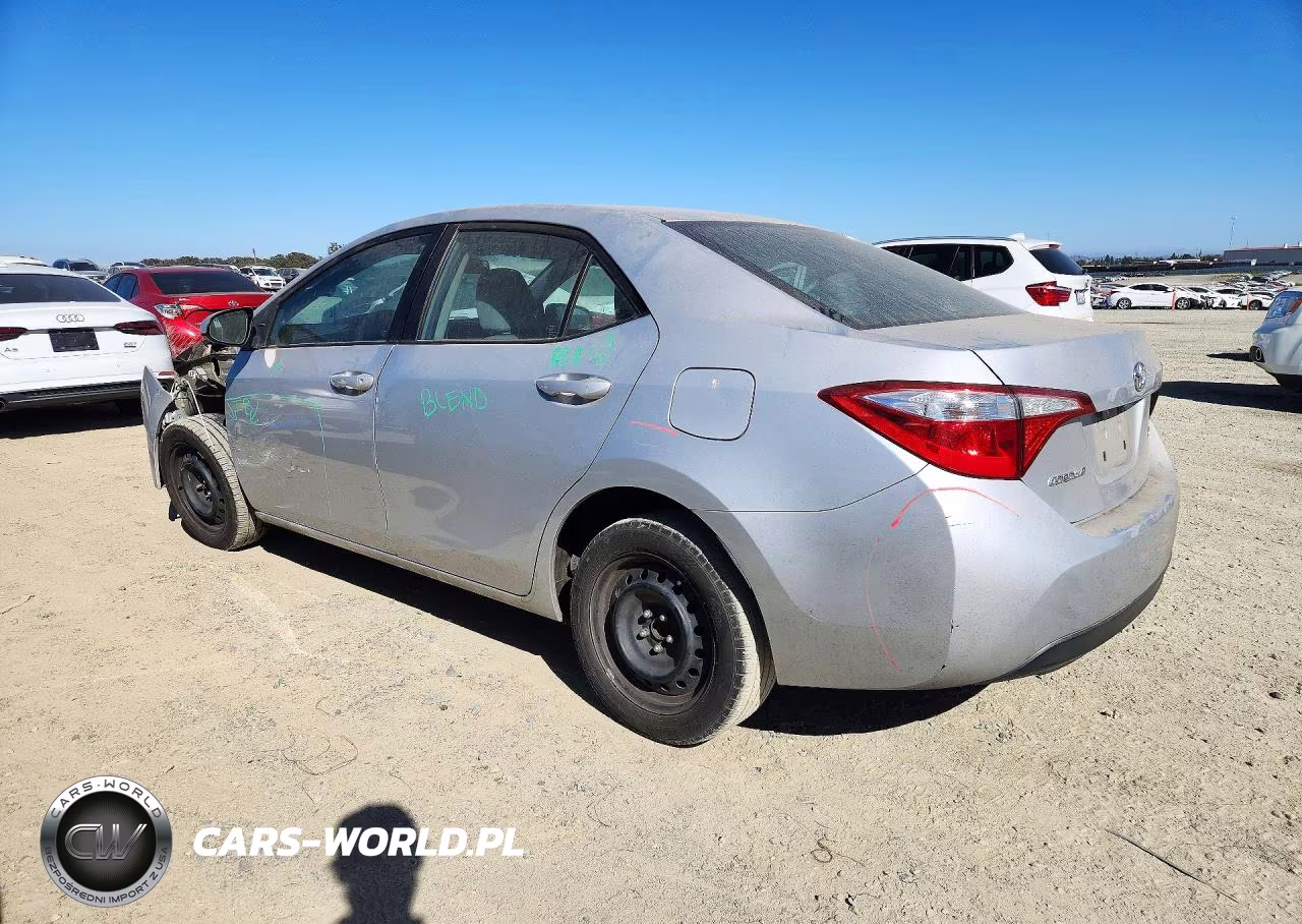 2016 Toyota Corolla Le VIN:5YFBURHE6GP506742 - 2