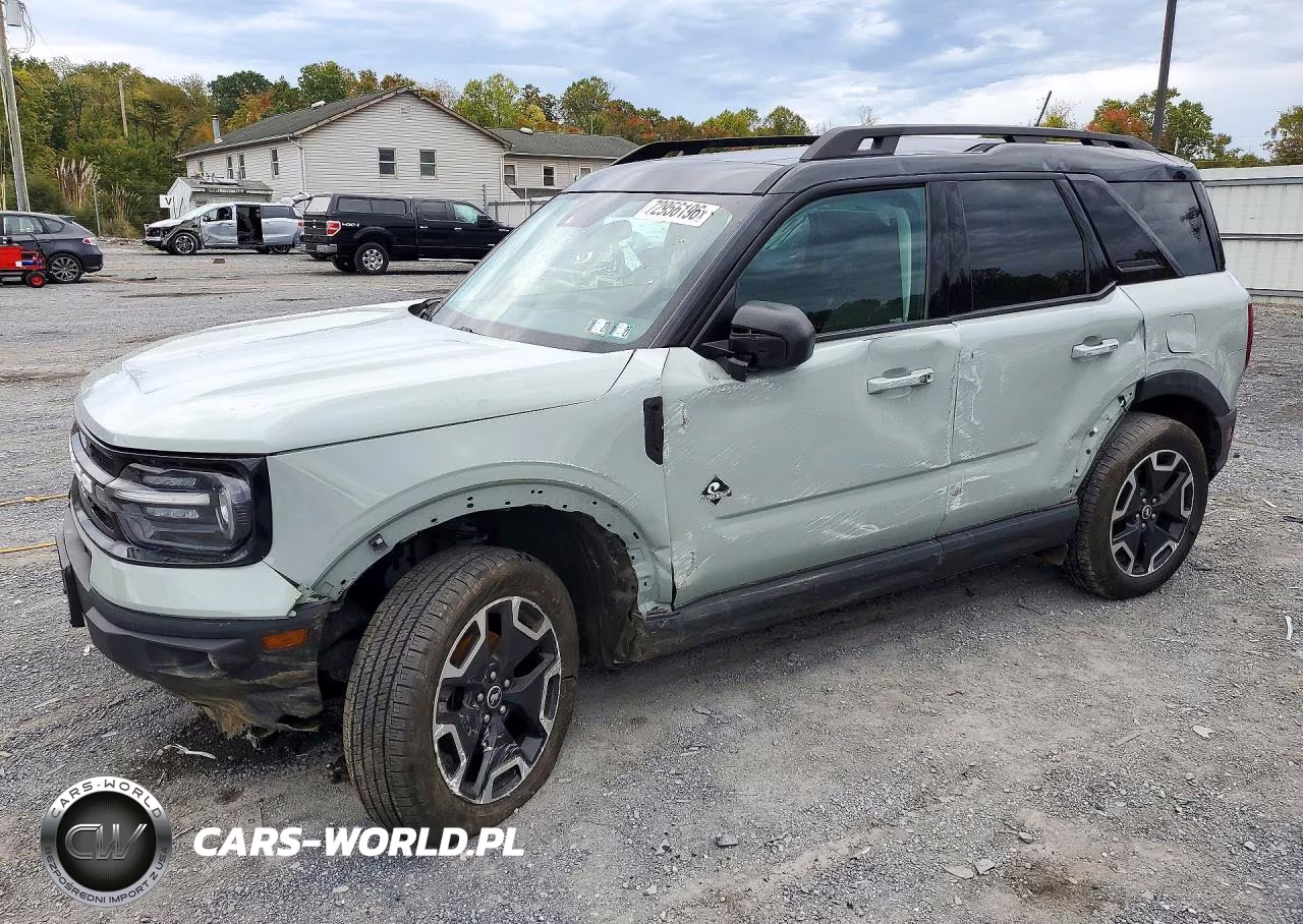 2023 Ford Bronco Sport Outer Banks VIN:3FMCR9C6XPRD71180 - 1