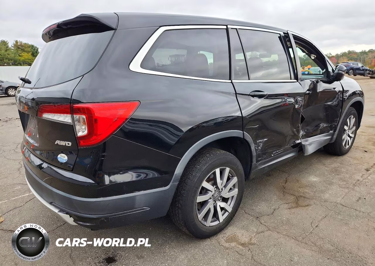 2019 Honda Pilot Exl VIN:5FNYF6H50KB072793 - 3