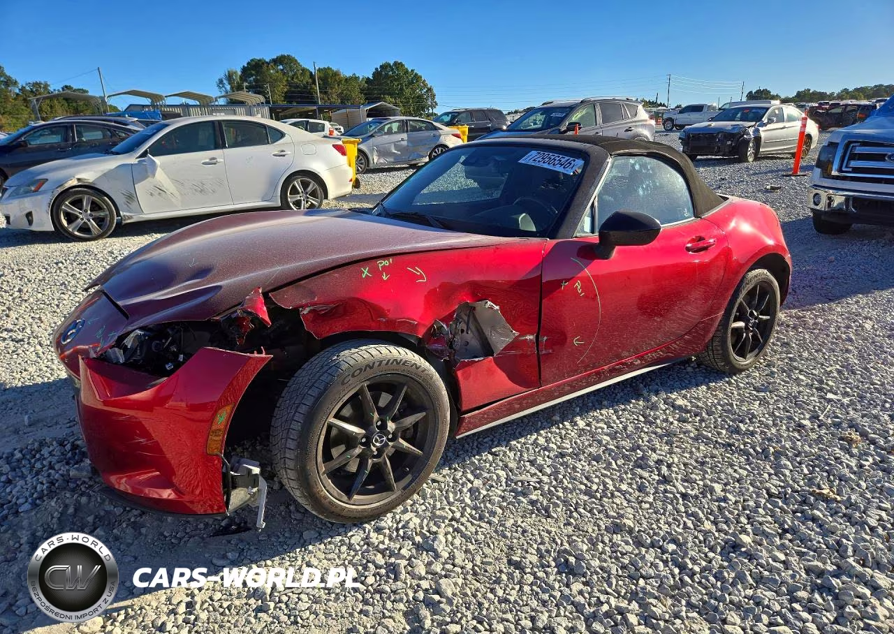 2020 Mazda Mx-5 Miata Sport VIN:JM1NDAB76L0417332 - 1