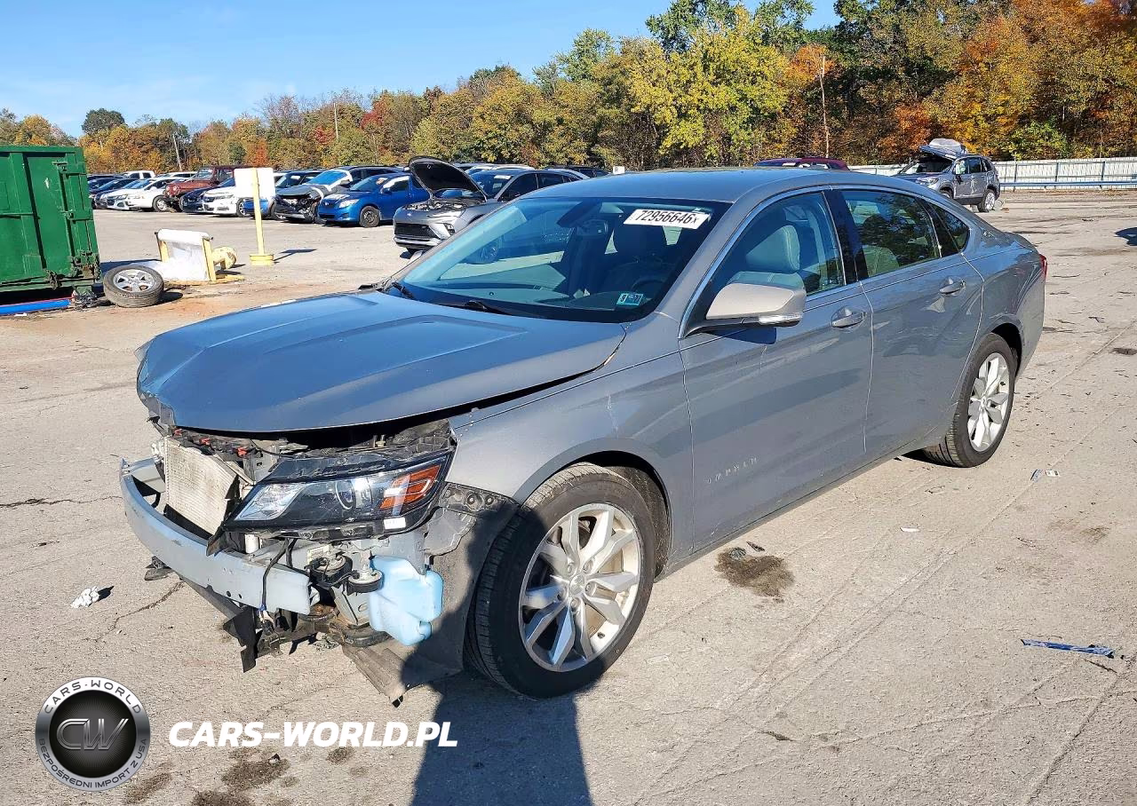 2018 Chevrolet Impala Lt VIN:2G1105S37J9106986 - 1