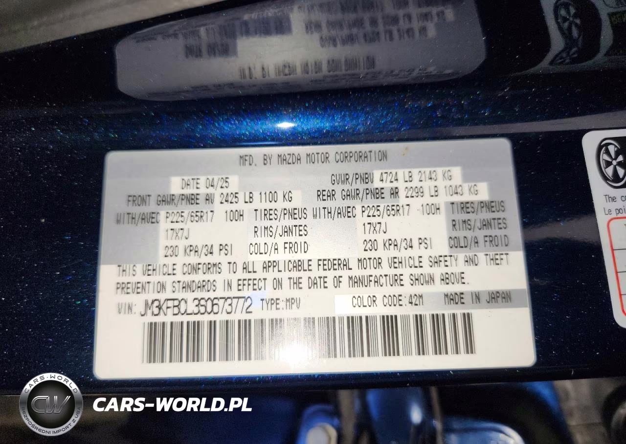 2025 Mazda Cx-5 Preferred VIN:JM3KFBCL3S0673772 - 13