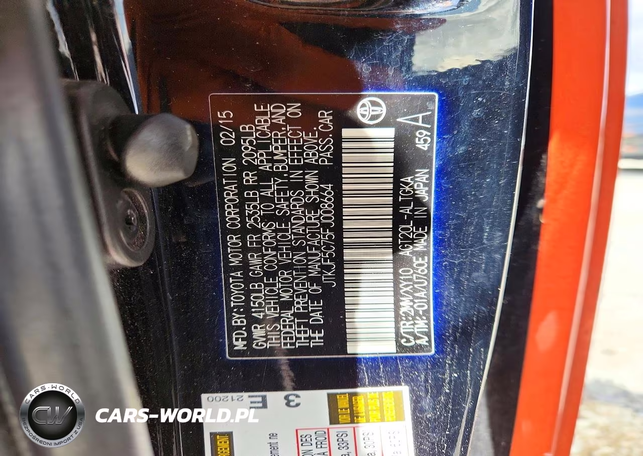 2015 Scion Tc Release Series 9.0 VIN:JTKJF5C75FJ008664 - 12