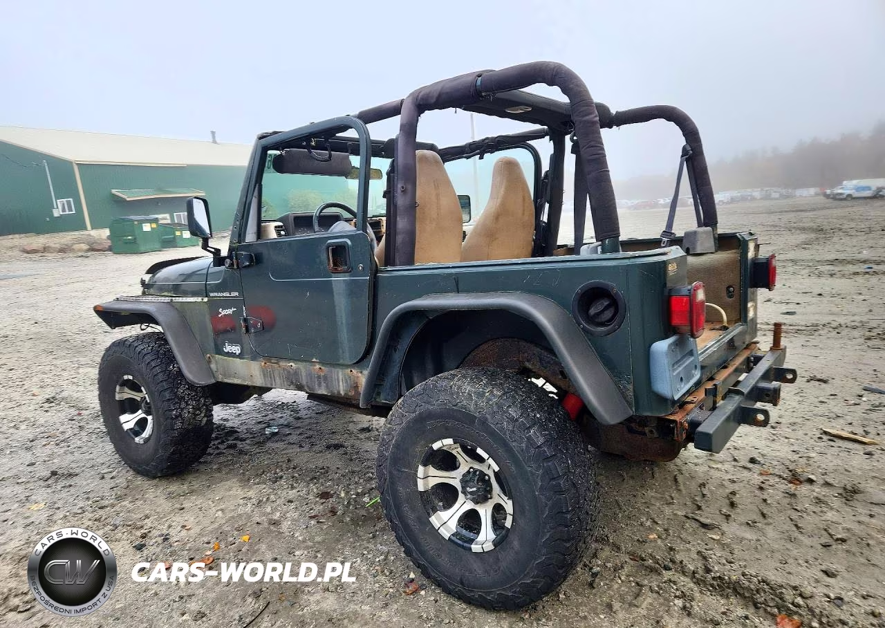 2002 Jeep Wrangler - Tj Sport VIN:1J4FA49S42P727570 - 2