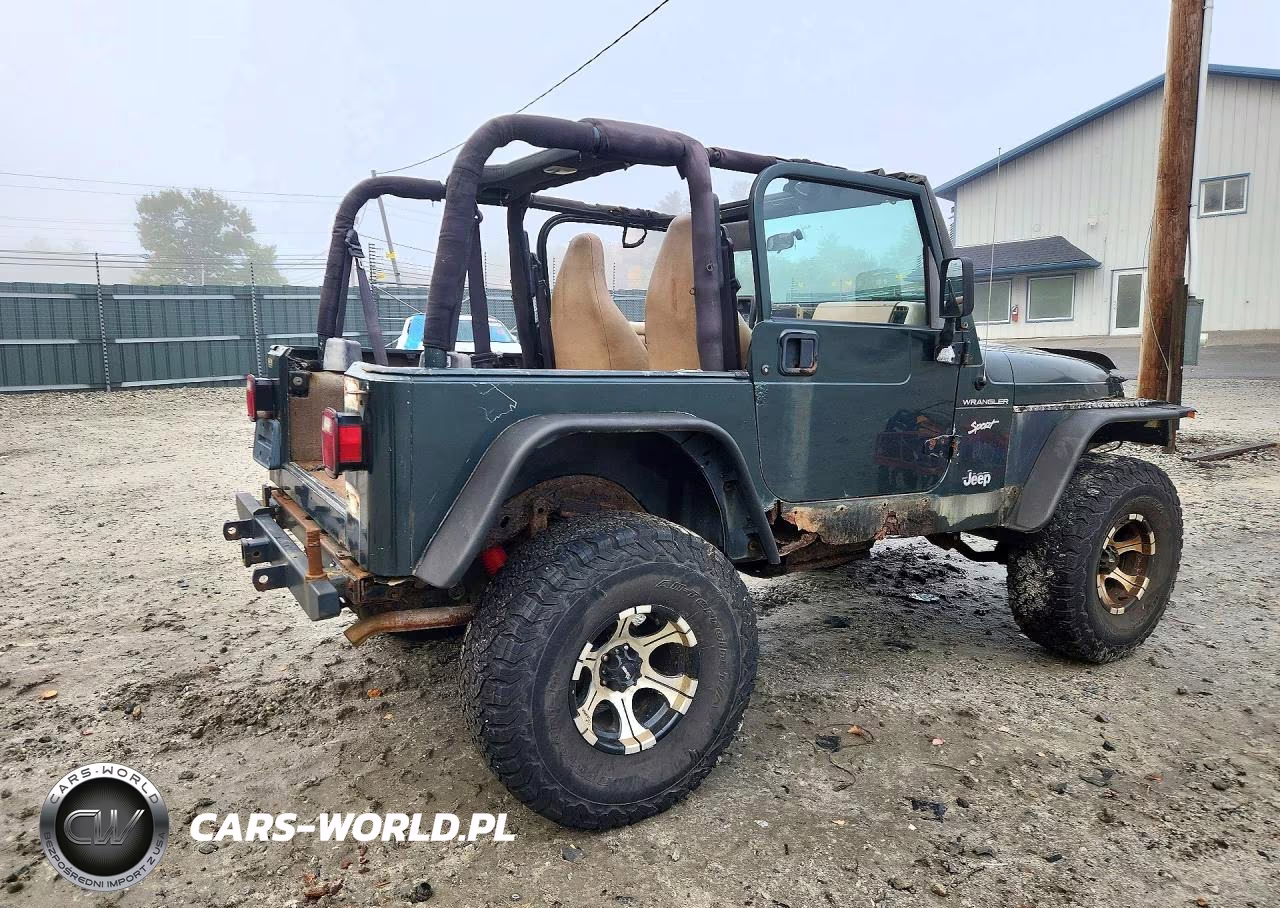 2002 Jeep Wrangler - Tj Sport VIN:1J4FA49S42P727570 - 3