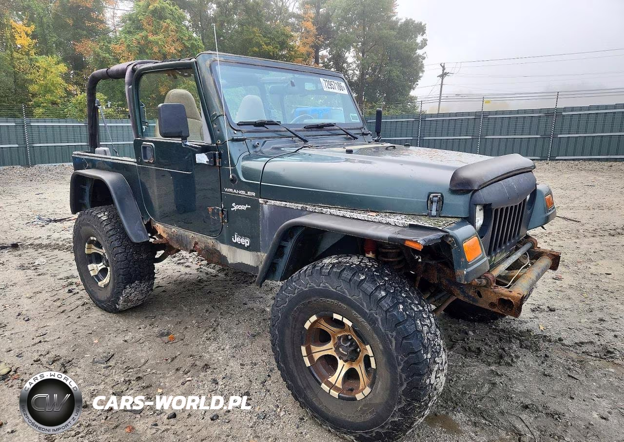 2002 Jeep Wrangler - Tj Sport VIN:1J4FA49S42P727570 - 4
