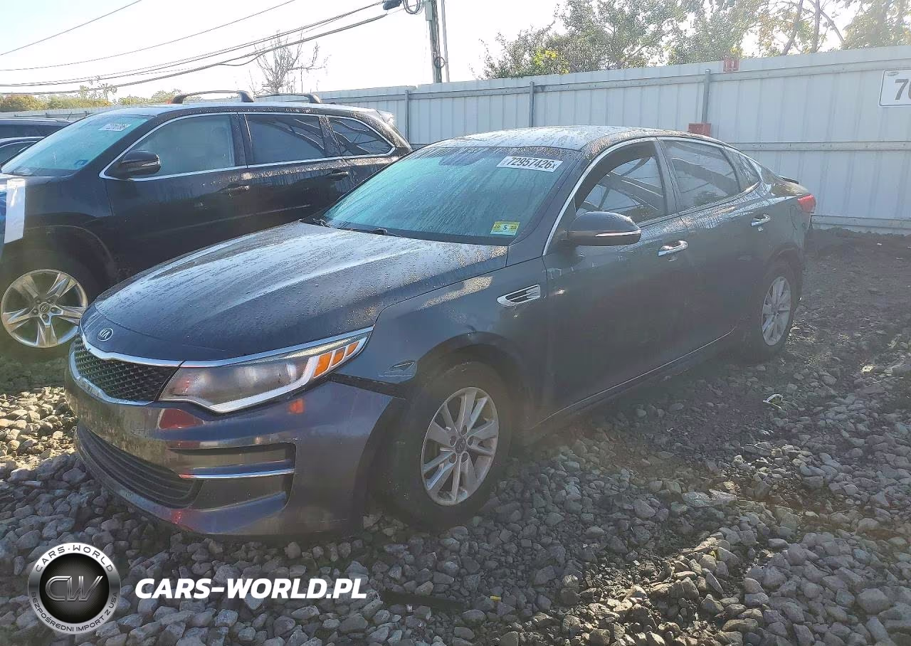 2017 Kia Optima Lx VIN:5XXGT4L38HG172399 - 1