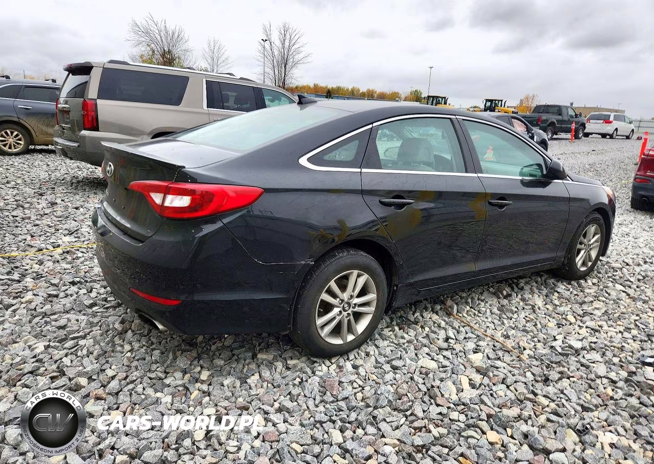2016 Hyundai Sonata Se VIN:5NPE24AF1GH395409 - 3