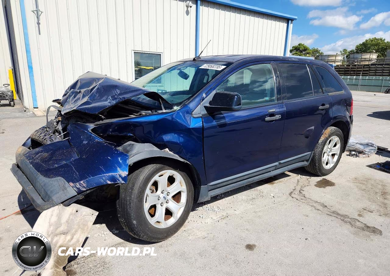 2012 Ford Edge Se VIN:2FMDK3G96CBA67122 - 1