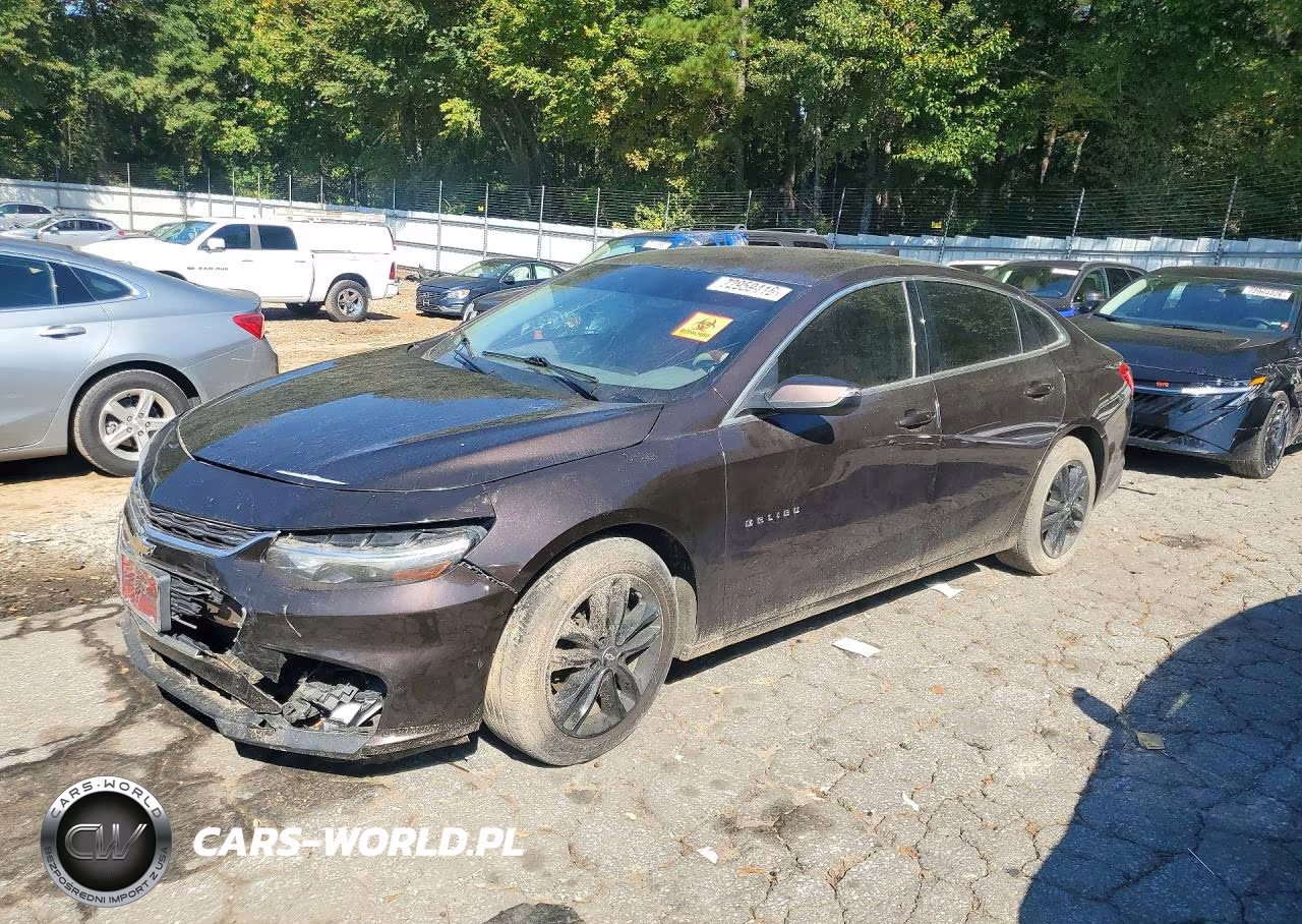 2016 Chevrolet Malibu Lt VIN:1G1ZE5ST5GF331508 - 1