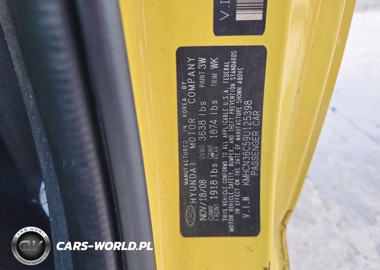 2009 Hyundai Accent Se VIN:KMHCN36C59U125398 - 12