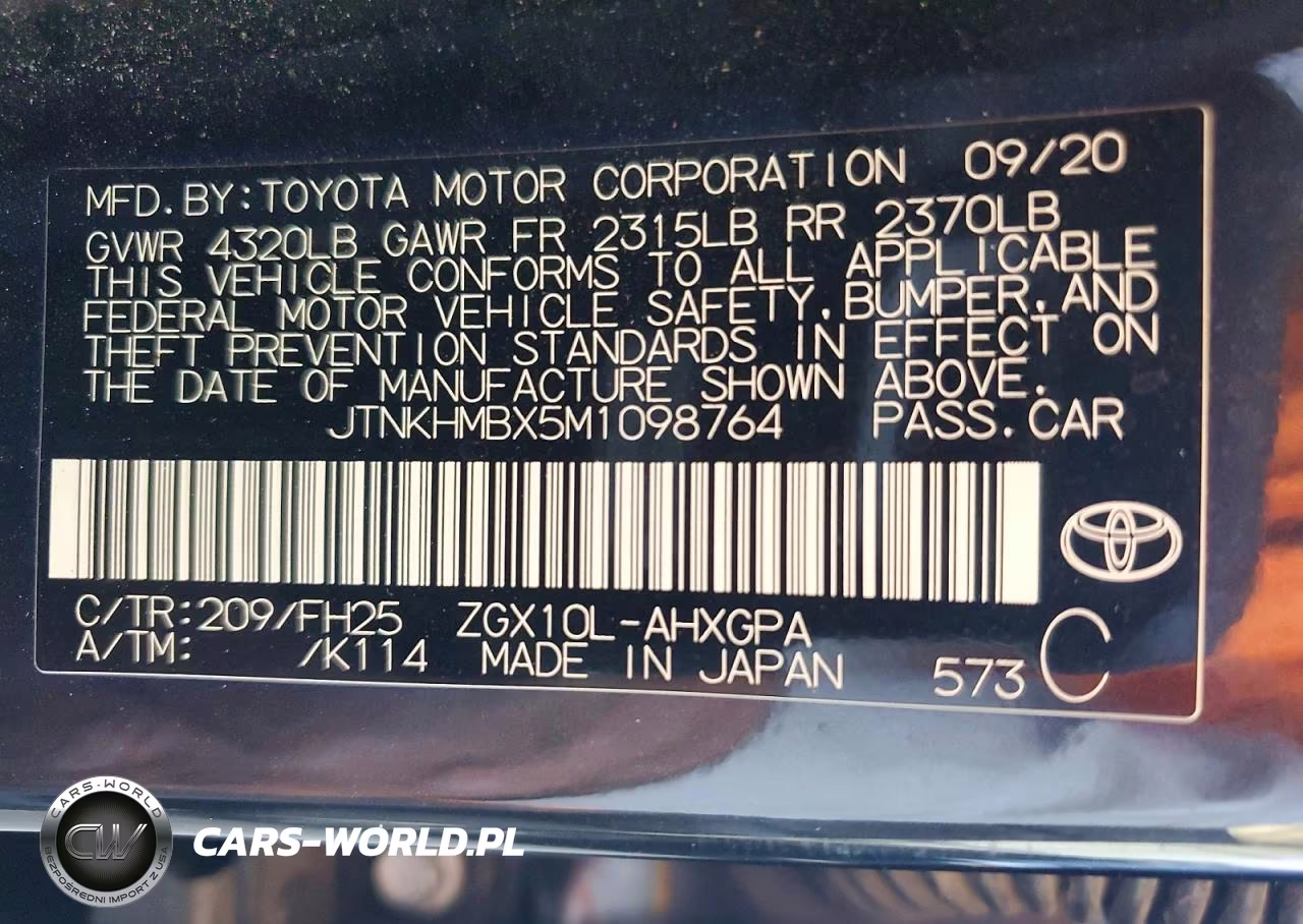 2021 Toyota C-Hr Nightshade VIN:JTNKHMBX5M1098764 - 14