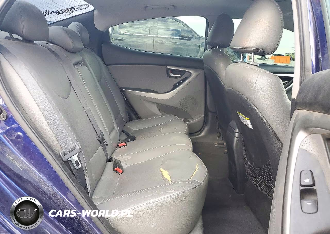 2013 Hyundai Elantra Limited VIN:5NPDH4AE5DH184906 - 10