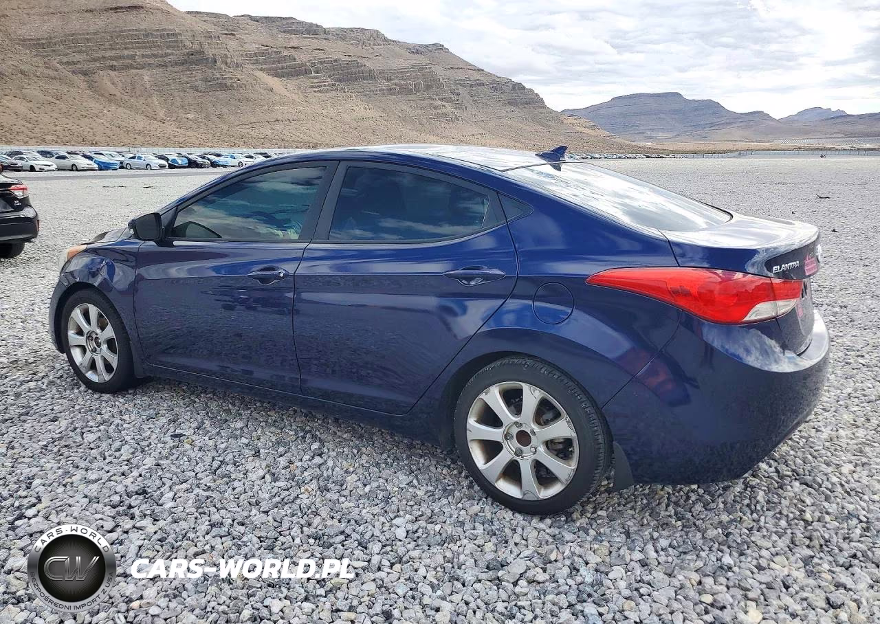 2013 Hyundai Elantra Limited VIN:5NPDH4AE5DH184906 - 2