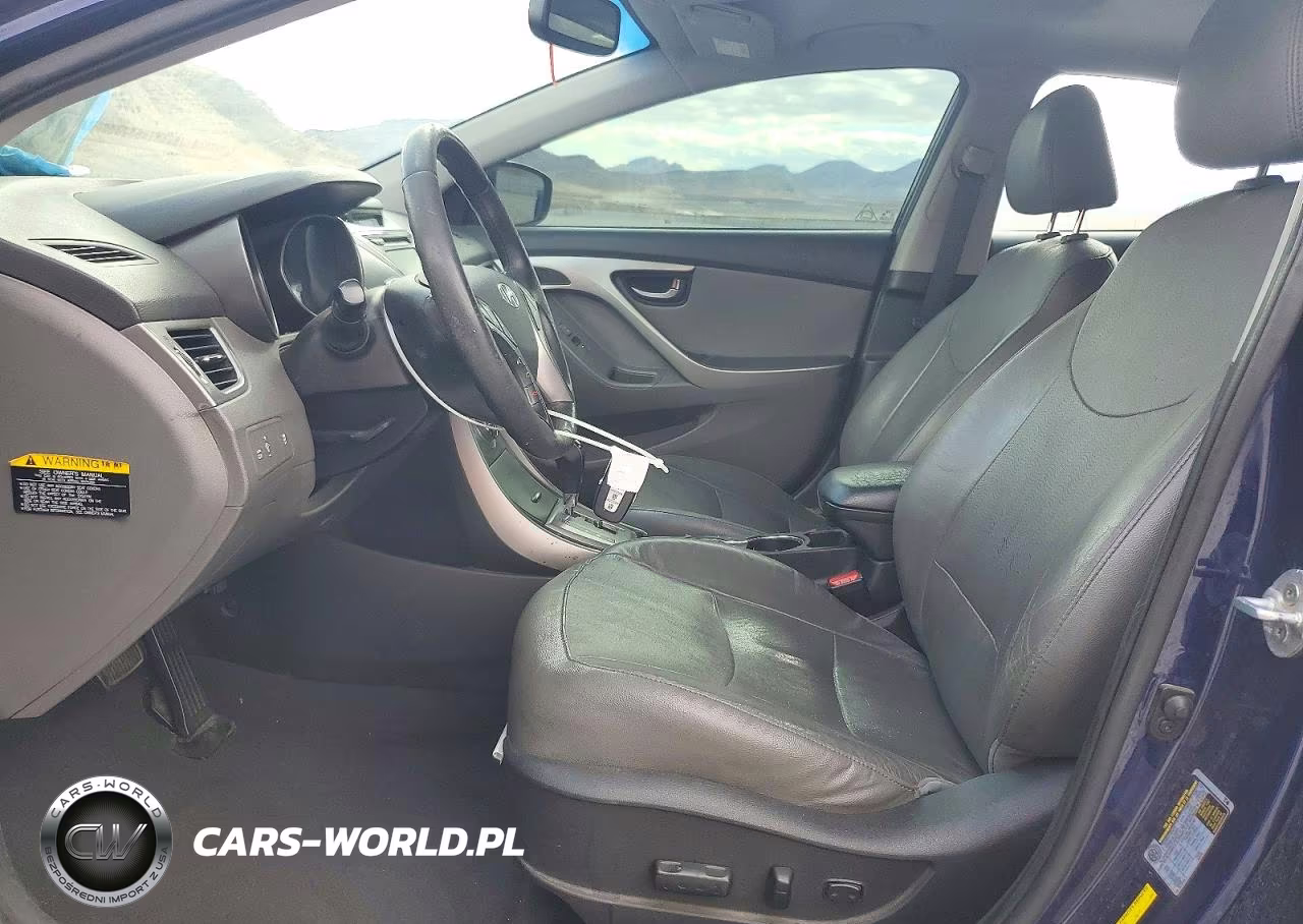 2013 Hyundai Elantra Limited VIN:5NPDH4AE5DH184906 - 7