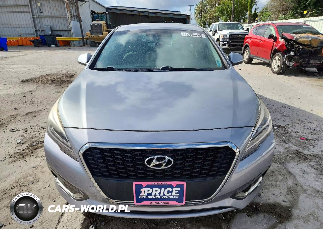 2016 Hyundai Sonata Hybrid Se VIN:KMHE24L1XGA022616 - 5