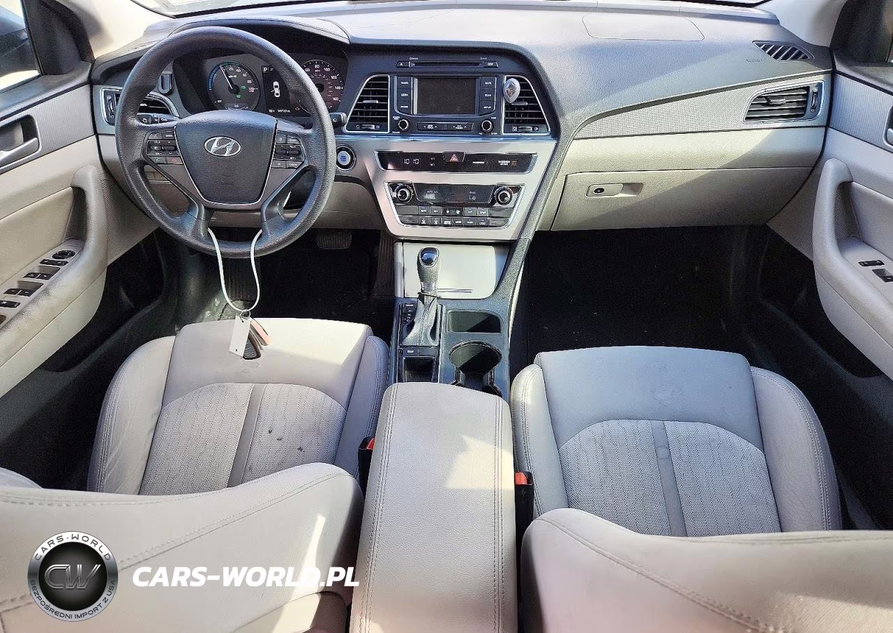 2016 Hyundai Sonata Hybrid Se VIN:KMHE24L1XGA022616 - 8