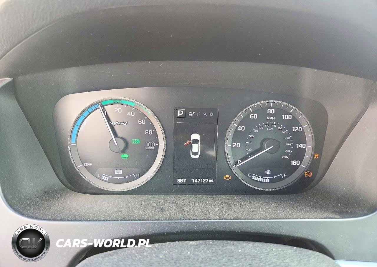 2016 Hyundai Sonata Hybrid Se VIN:KMHE24L1XGA022616 - 9