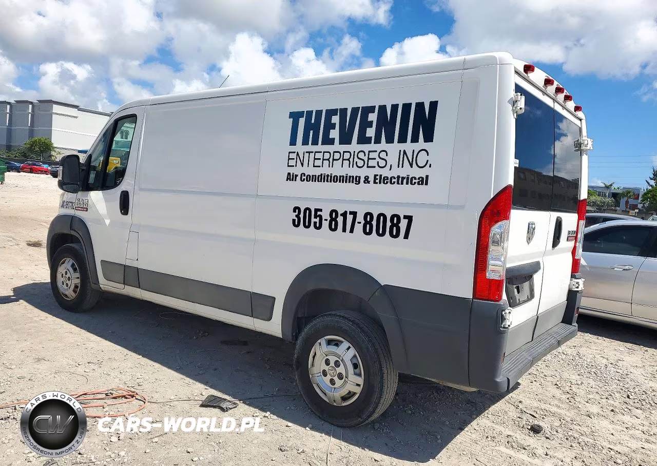 2017 Ram Promaster 1500 VIN:3C6TRVAG3HE532316 - 2