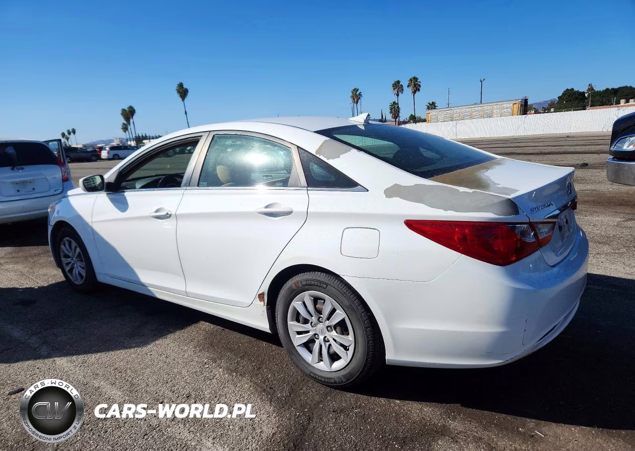 2013 Hyundai Sonata Gls VIN:5NPEB4AC2DH580859 - 2
