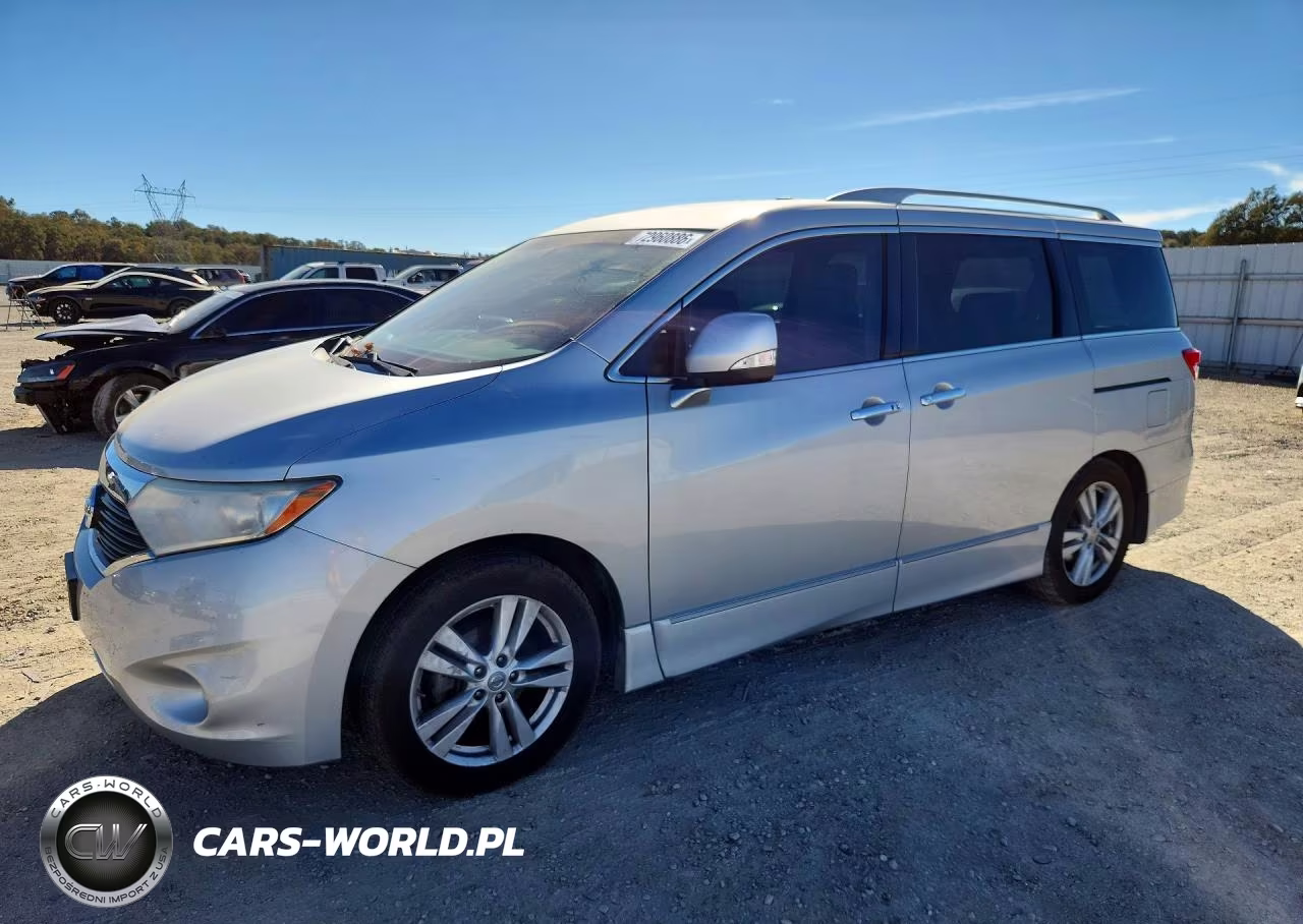 2013 Nissan Quest 3.5 S VIN:JN8AE2KP7D9062156 - 1