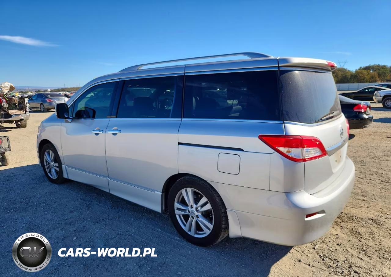 2013 Nissan Quest 3.5 S VIN:JN8AE2KP7D9062156 - 2