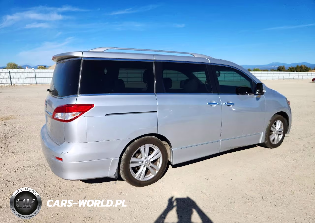 2013 Nissan Quest 3.5 S VIN:JN8AE2KP7D9062156 - 3