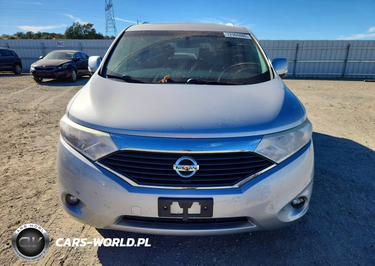 2013 Nissan Quest 3.5 S VIN:JN8AE2KP7D9062156 - 5