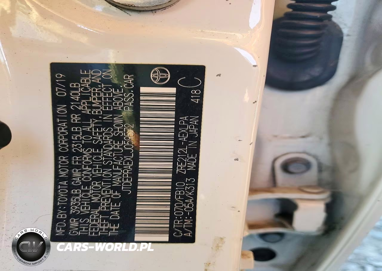 2020 Toyota Corolla Le VIN:JTDEPRAEXLJ059572 - 13
