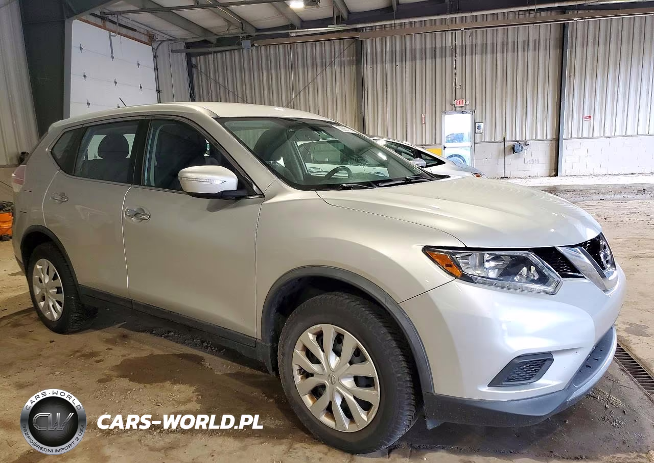 2015 Nissan Rogue S VIN:KNMAT2MV7FP526008 - 4