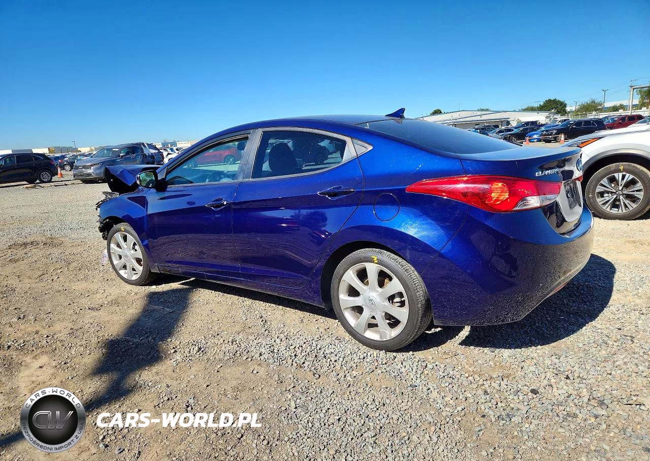2012 Hyundai Elantra Limited VIN:5NPDH4AE5CH095237 - 2