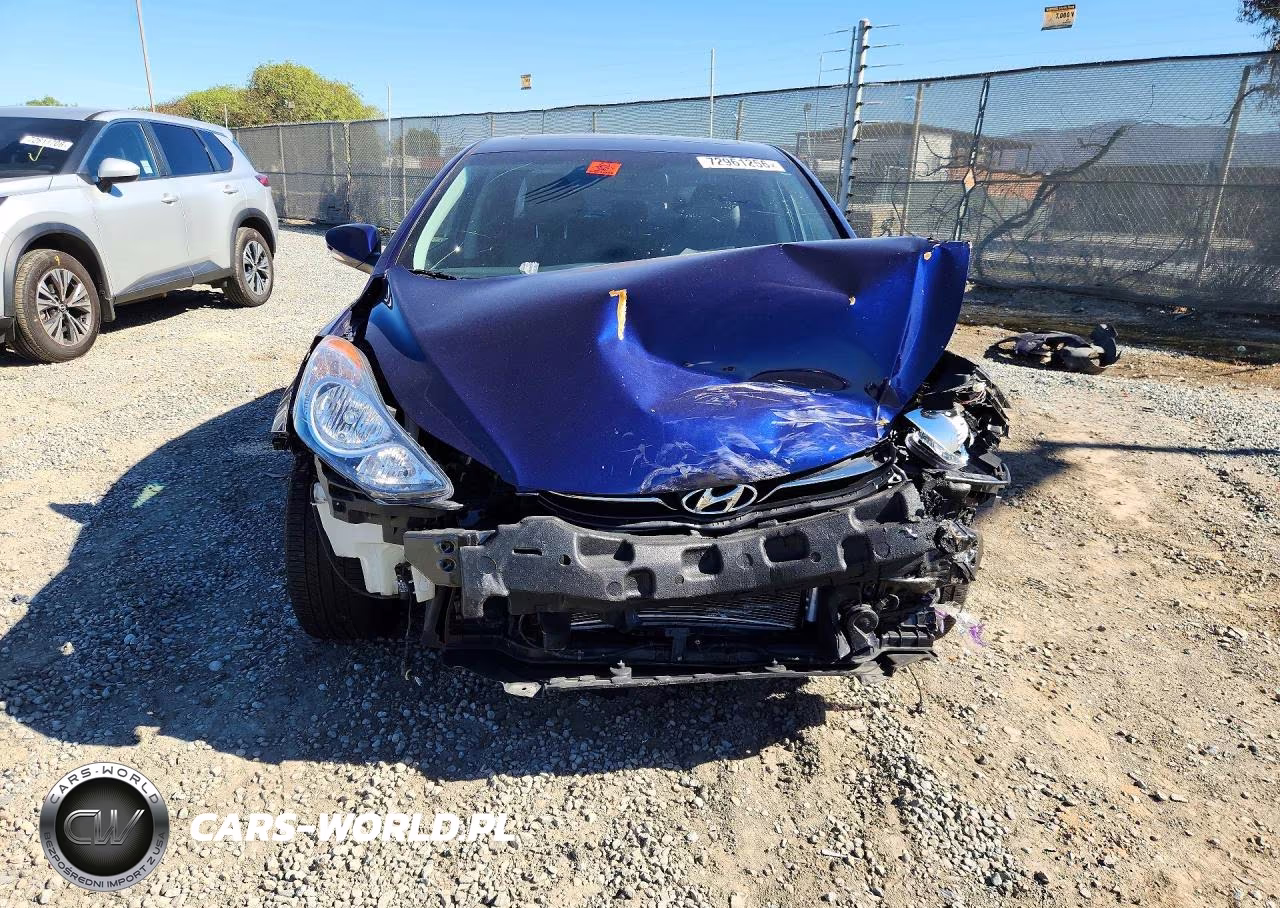 2012 Hyundai Elantra Limited VIN:5NPDH4AE5CH095237 - 5