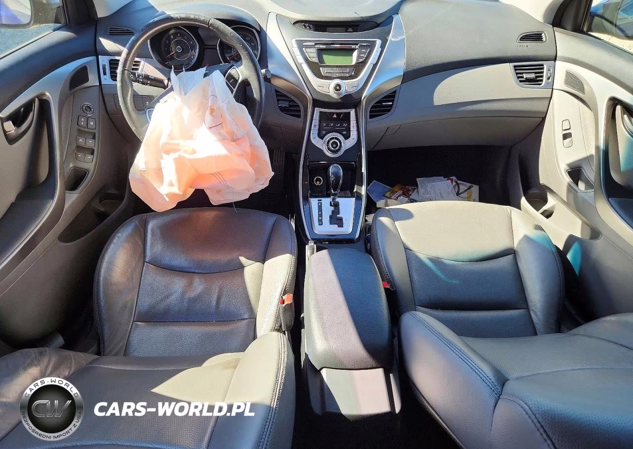 2012 Hyundai Elantra Limited VIN:5NPDH4AE5CH095237 - 8