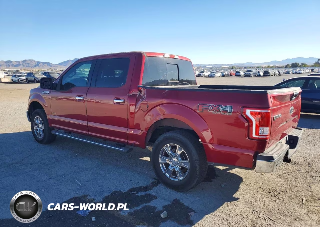 2015 Ford F150 Supercrew VIN:1FTEW1EG7FKE17385 - 2