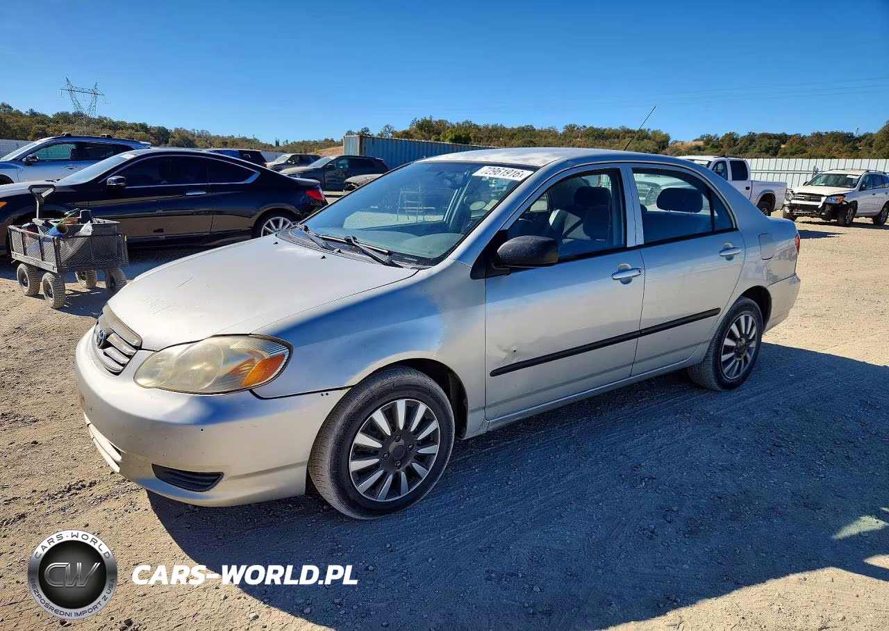 2004 Toyota Corolla Ce VIN:1NXBR32E24Z286811 - 1