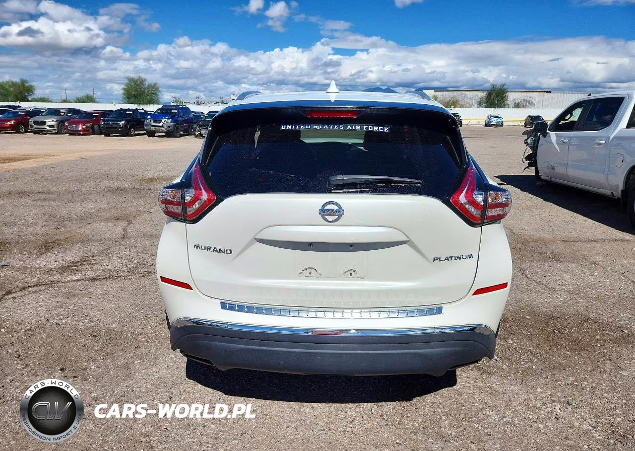 2017 Nissan Murano Platinum VIN:5N1AZ2MG8HN165978 - 6