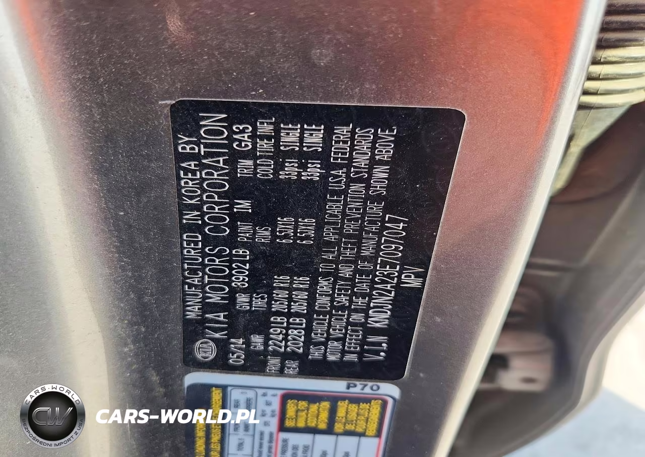 2014 Kia Soul Base VIN:KNDJN2A23E7097047 - 14