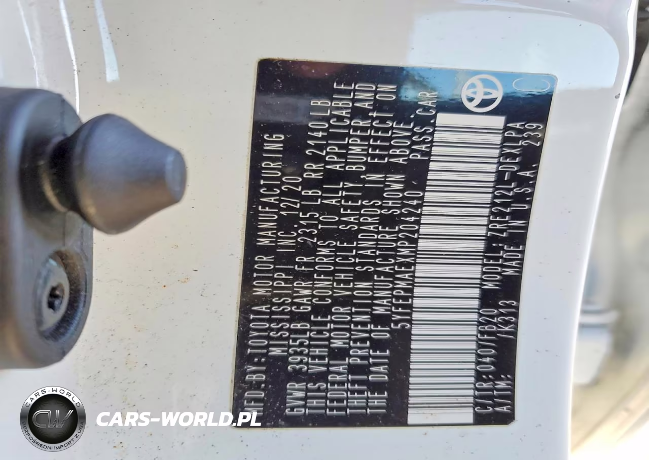 2021 Toyota Corolla Le VIN:5YFEPMAEXMP204240 - 12