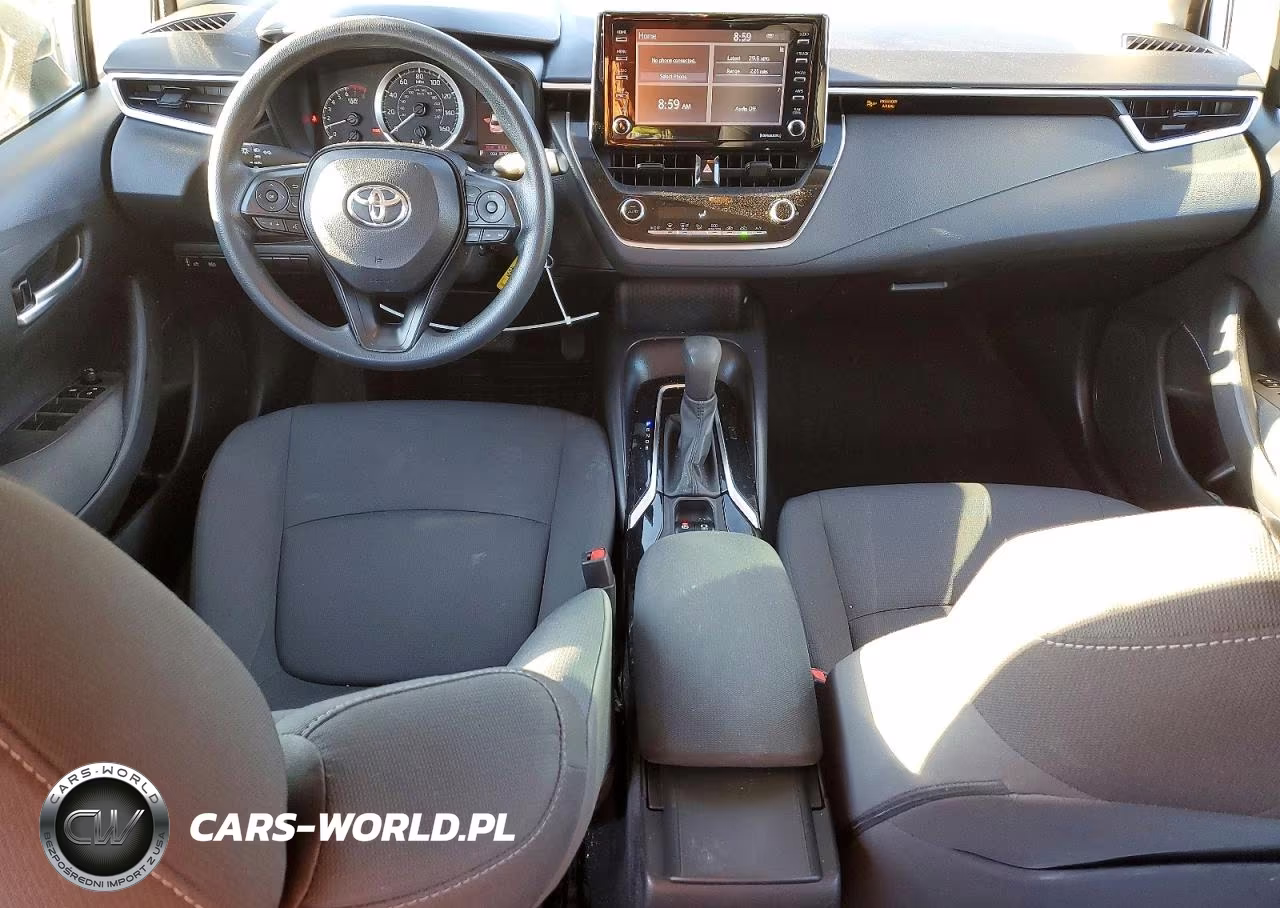 2021 Toyota Corolla Le VIN:5YFEPMAEXMP204240 - 8