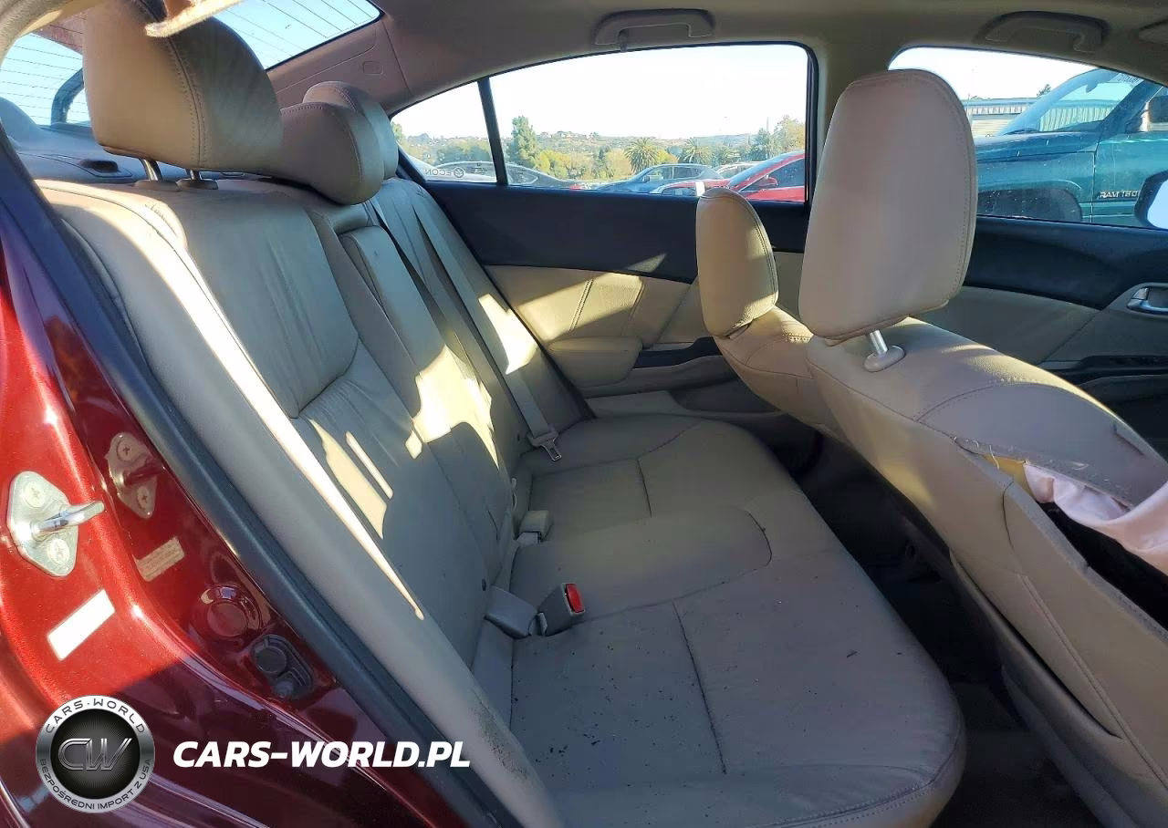 2012 Honda Civic Exl VIN:2HGFB2F97CH543417 - 10