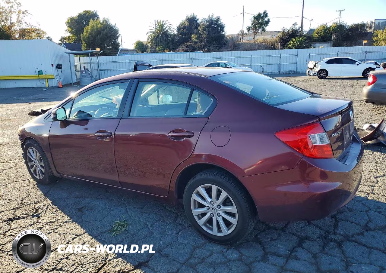 2012 Honda Civic Exl VIN:2HGFB2F97CH543417 - 2