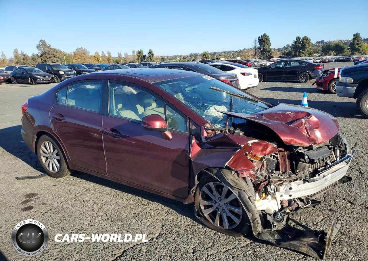 2012 Honda Civic Exl VIN:2HGFB2F97CH543417 - 4