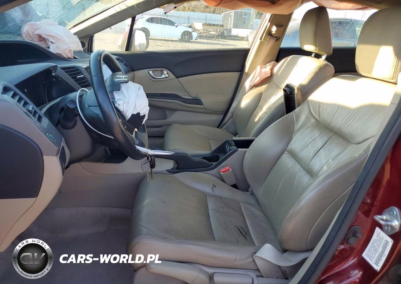 2012 Honda Civic Exl VIN:2HGFB2F97CH543417 - 7