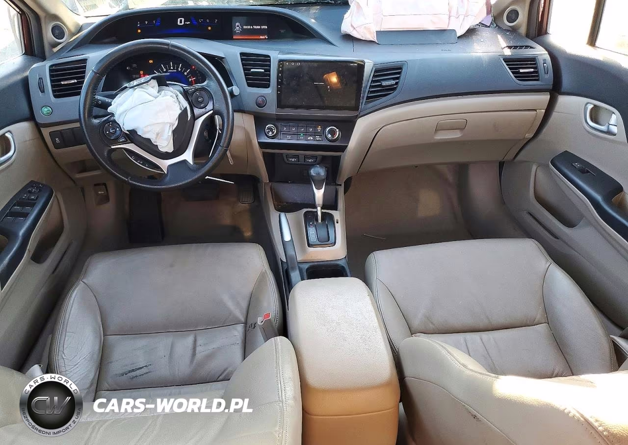 2012 Honda Civic Exl VIN:2HGFB2F97CH543417 - 8