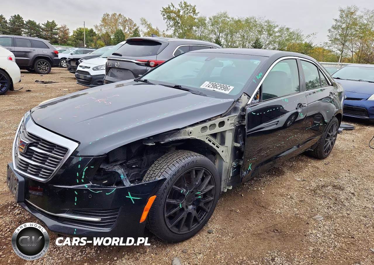 2015 Cadillac Ats Luxury VIN:1G6AH5RX2F0101255 - 1