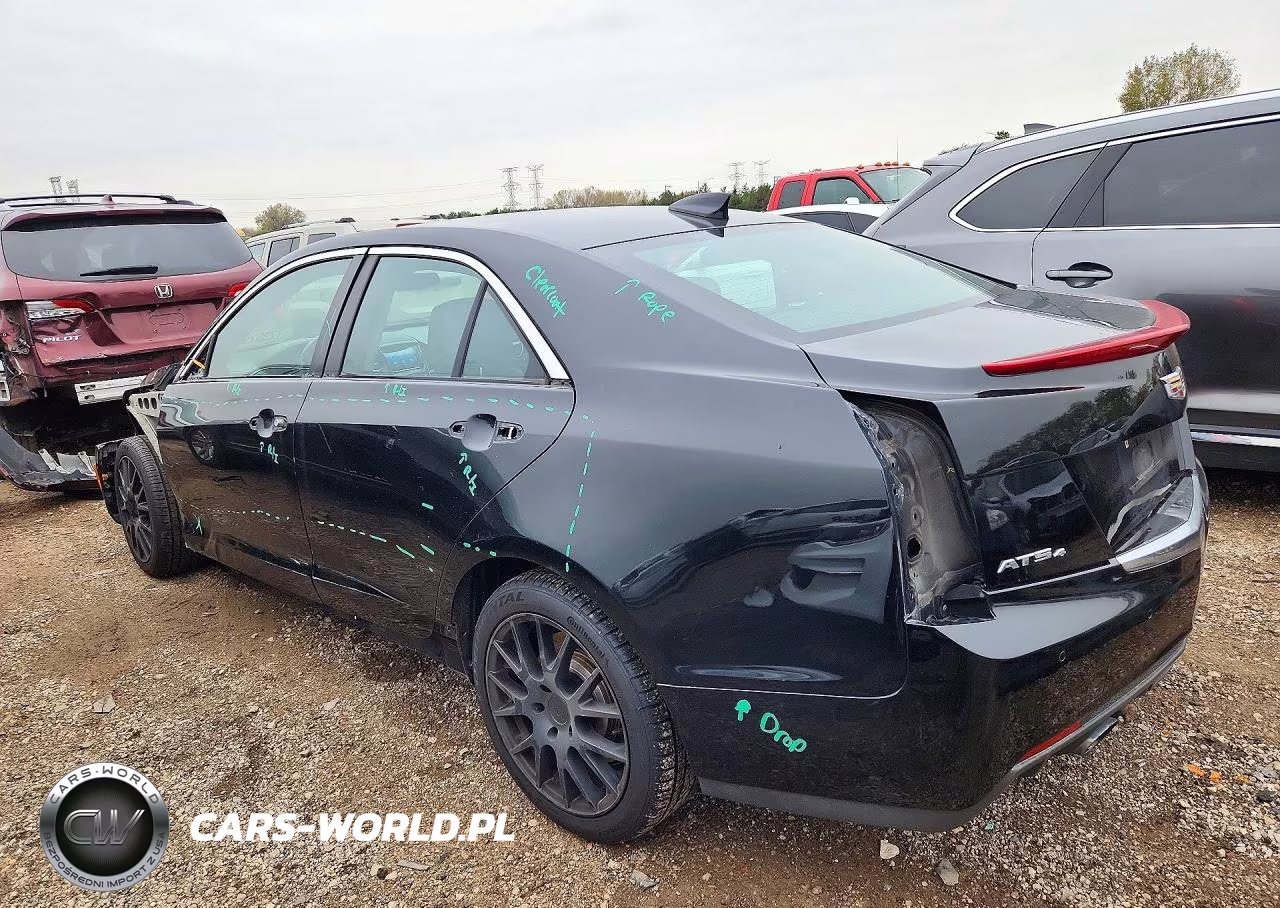 2015 Cadillac Ats Luxury VIN:1G6AH5RX2F0101255 - 2